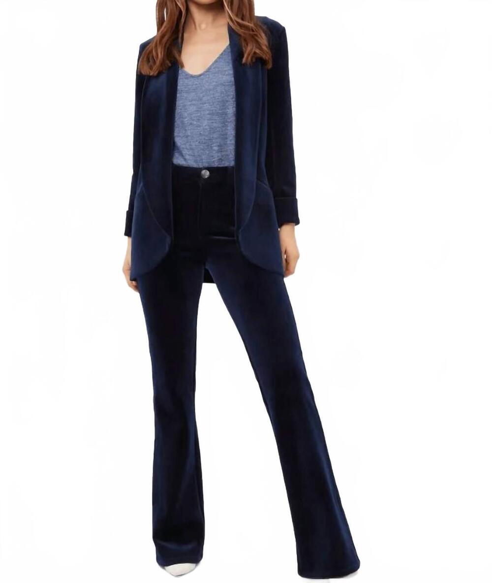 NEW TRAFFIC PEOPLE cord boyfriend jacket in navy